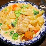 鶏と野菜のクリーム煮